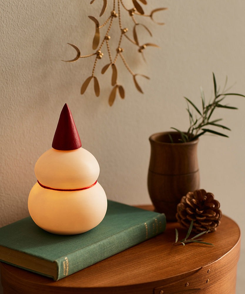 TIMELESS COMFORT SELECT / 半磁器LEDライト 雪だるま｜季節をまたいで