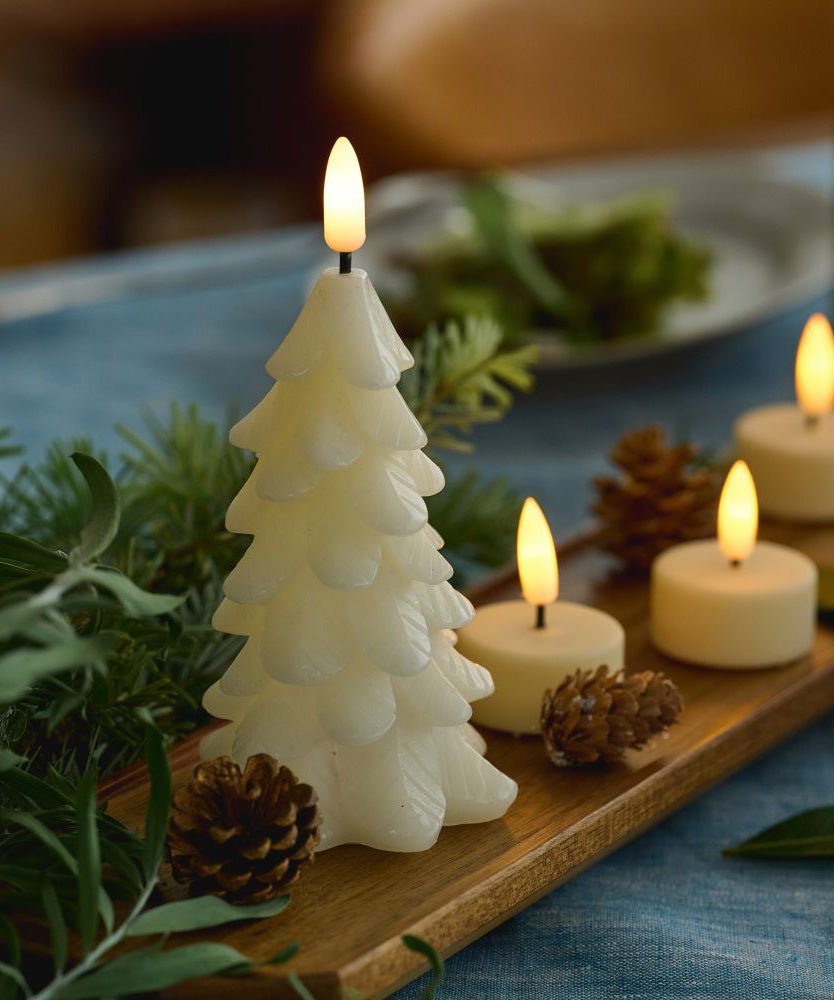 LEDライト キャンドル ツリー｜モミの木を模した温かみのあるLED
