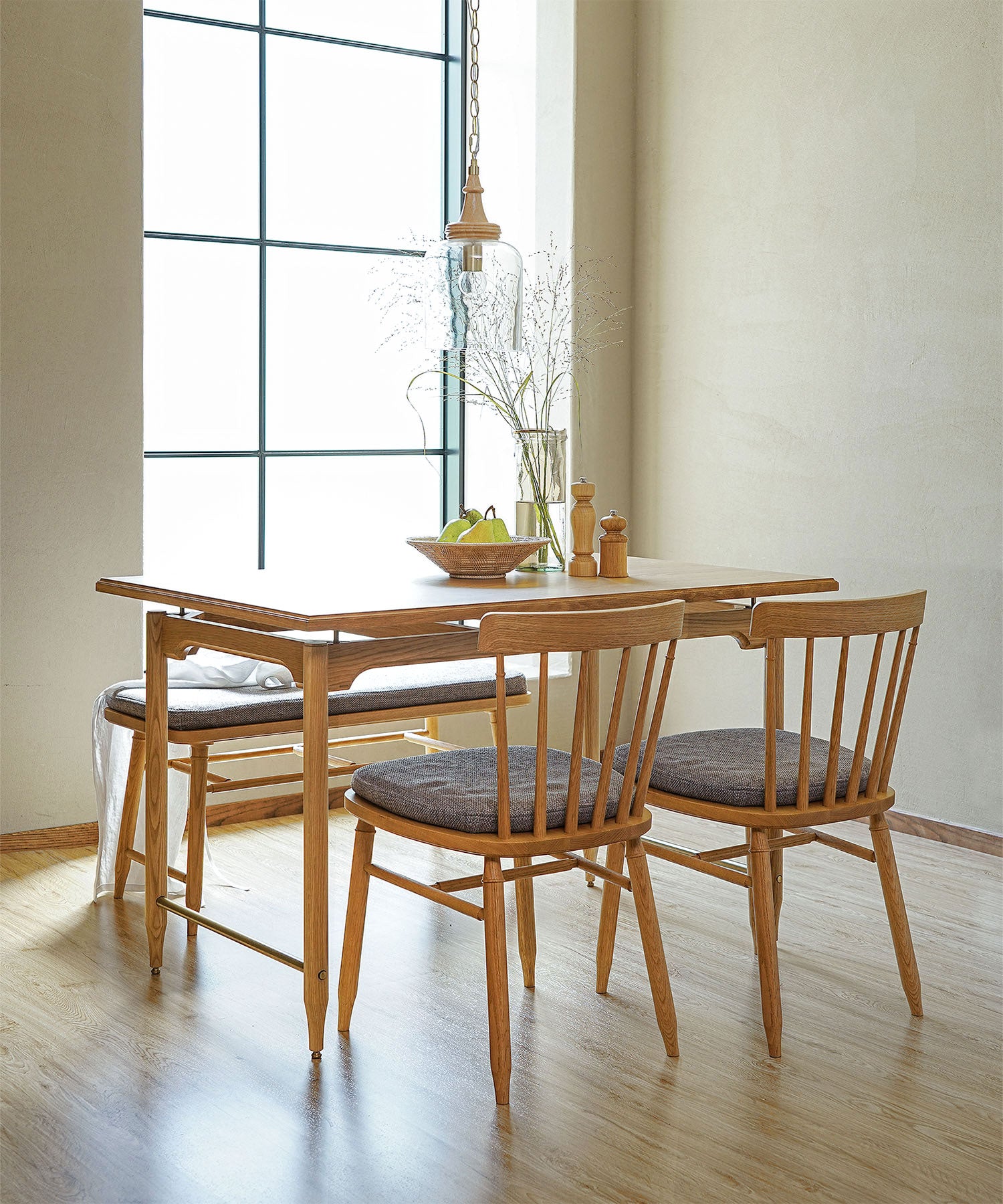 EPI DINING TABLE OAK 1200