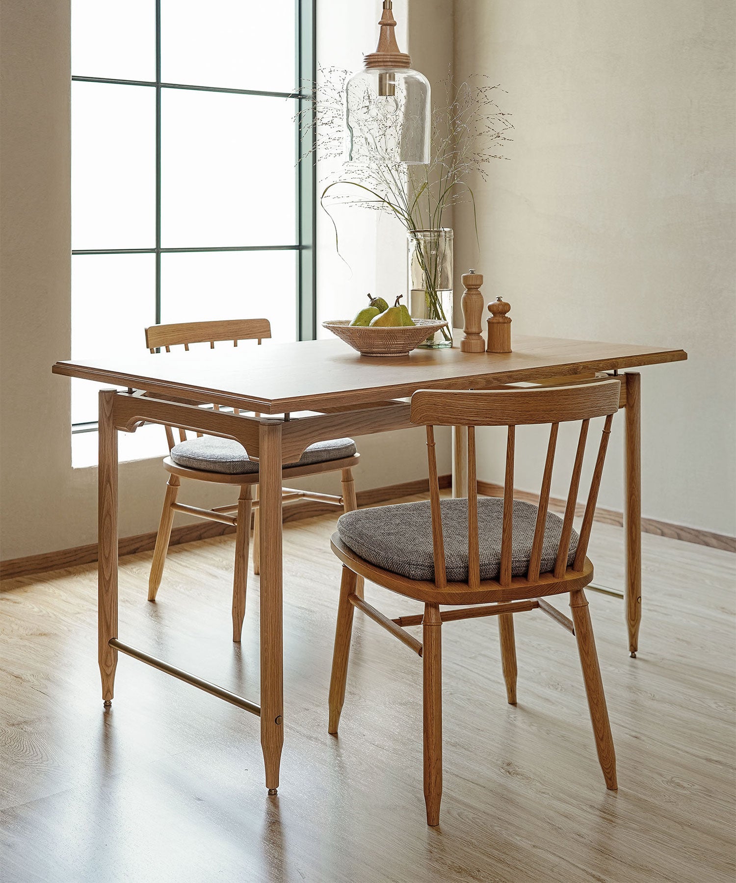 EPI DINING TABLE OAK 1200