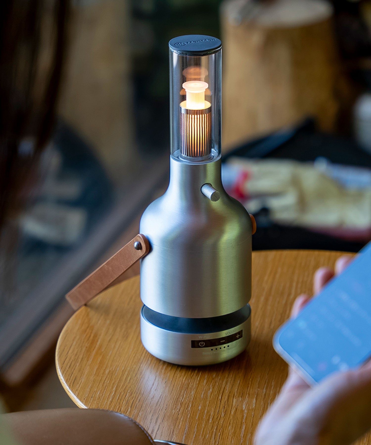 スピーカー・ウーファー MoriMori LED LanterSpeaker Ultima MORIMORI LED ランタンスピーカー Ultima usb充電式 正規品
