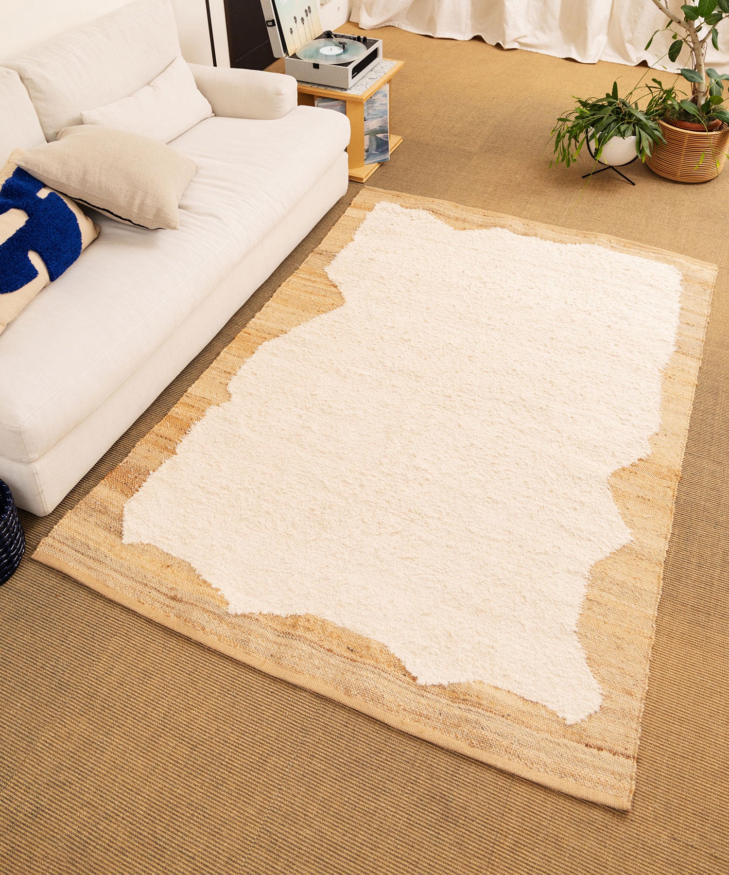 【10月31日迄！】RugRu(ラグル) コットンラグ140×200cm 送料無料】 COTTON PLAIN RUG ( コットンプレーン ラグ ) 140×200cm