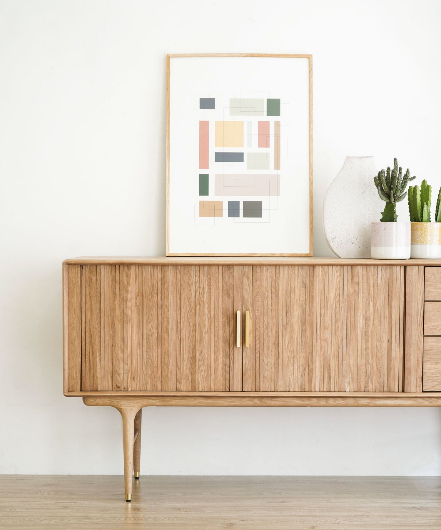 【予約商品・11月中旬入荷予定】JULIE SIDE BOARD WHITE OAK