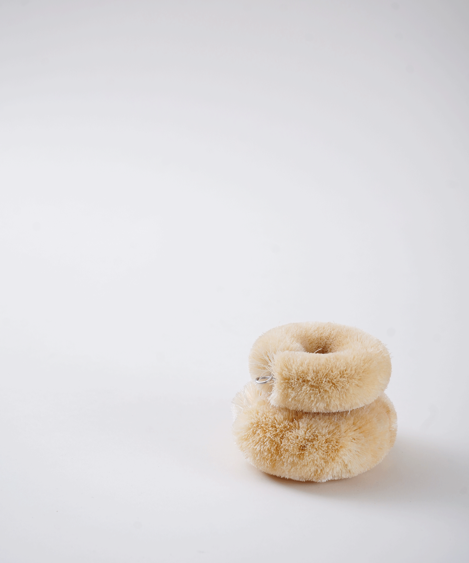 白いたわし サイザル麻