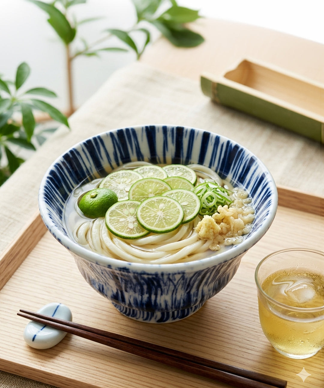尻張り6寸丼 ささら十草｜手仕事の掠れが美しい美濃焼の麺鉢｜磁器製