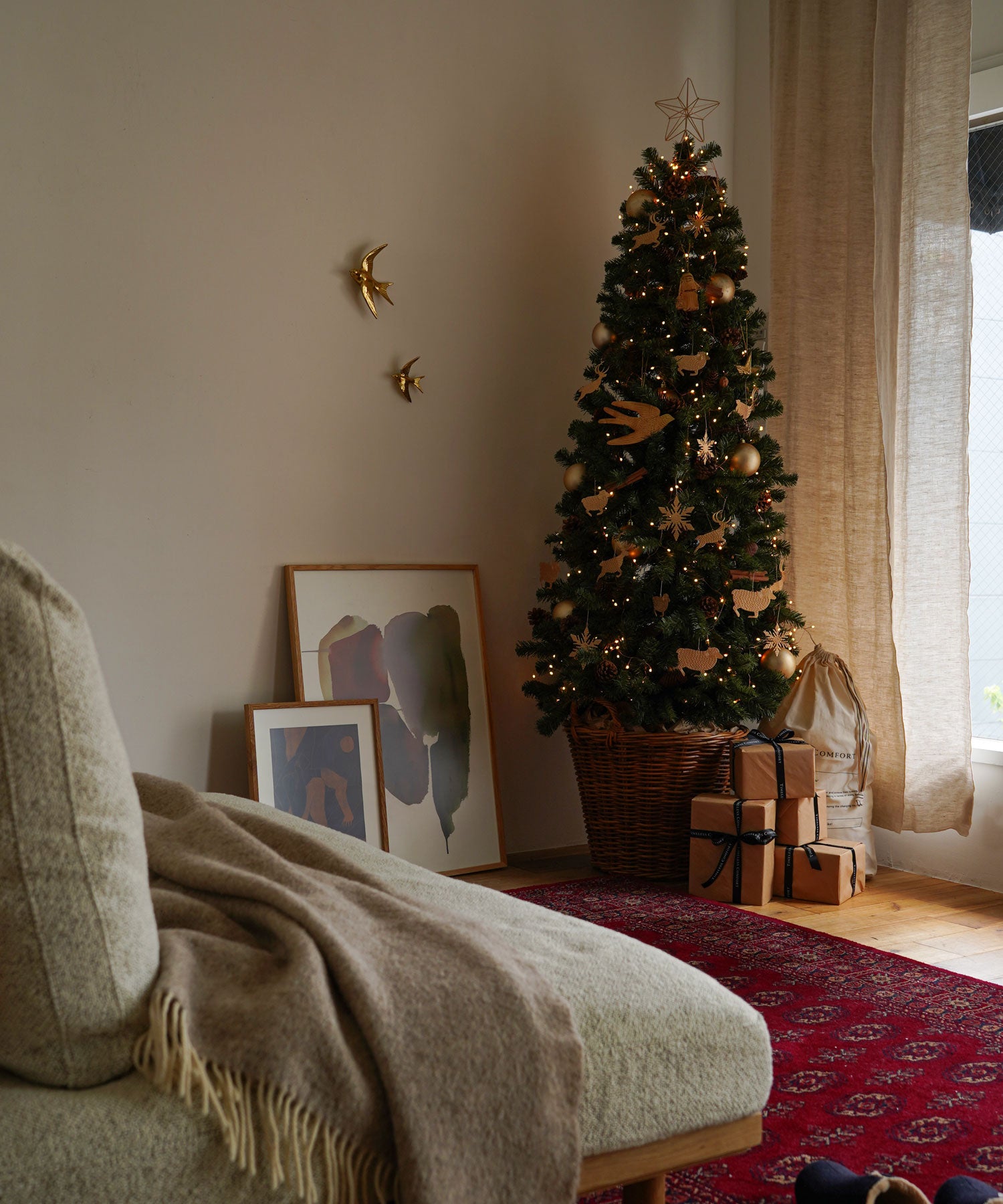 * vintage tree ✵* 星のツリートップのついた クリスマスツリー vintage tree ✵* 星のツリートップのついた クリスマスツリー