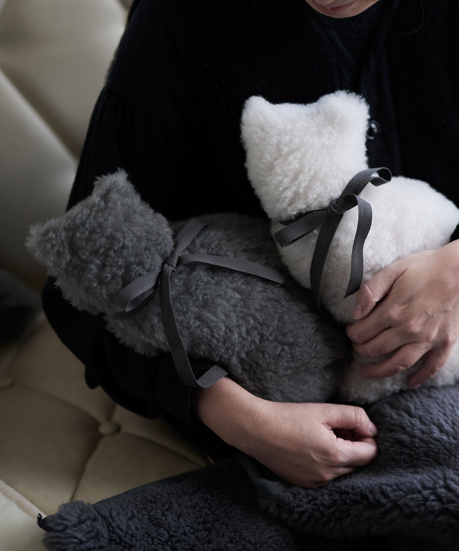 【リニューアル版】SRNウール 猫クッション