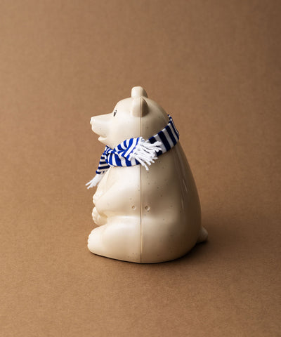 シロクマ貯金箱マフラー付（2025年限定版）