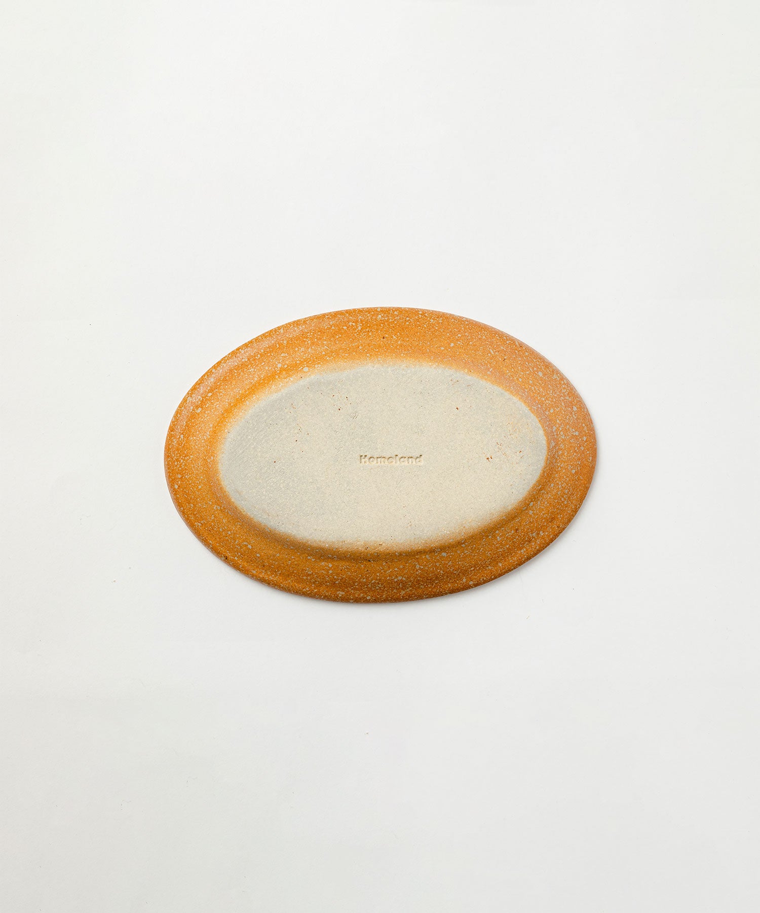 信楽焼　オーバル皿