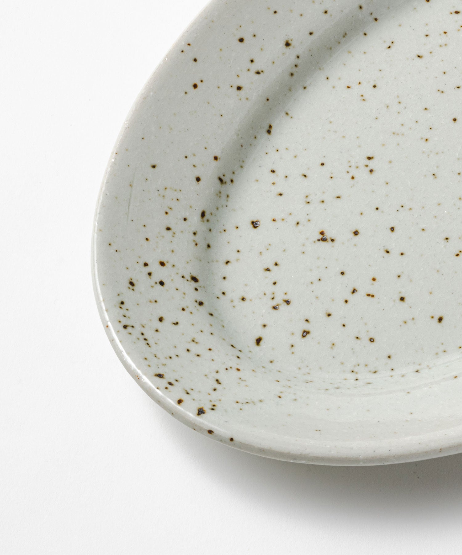 信楽焼　オーバル皿