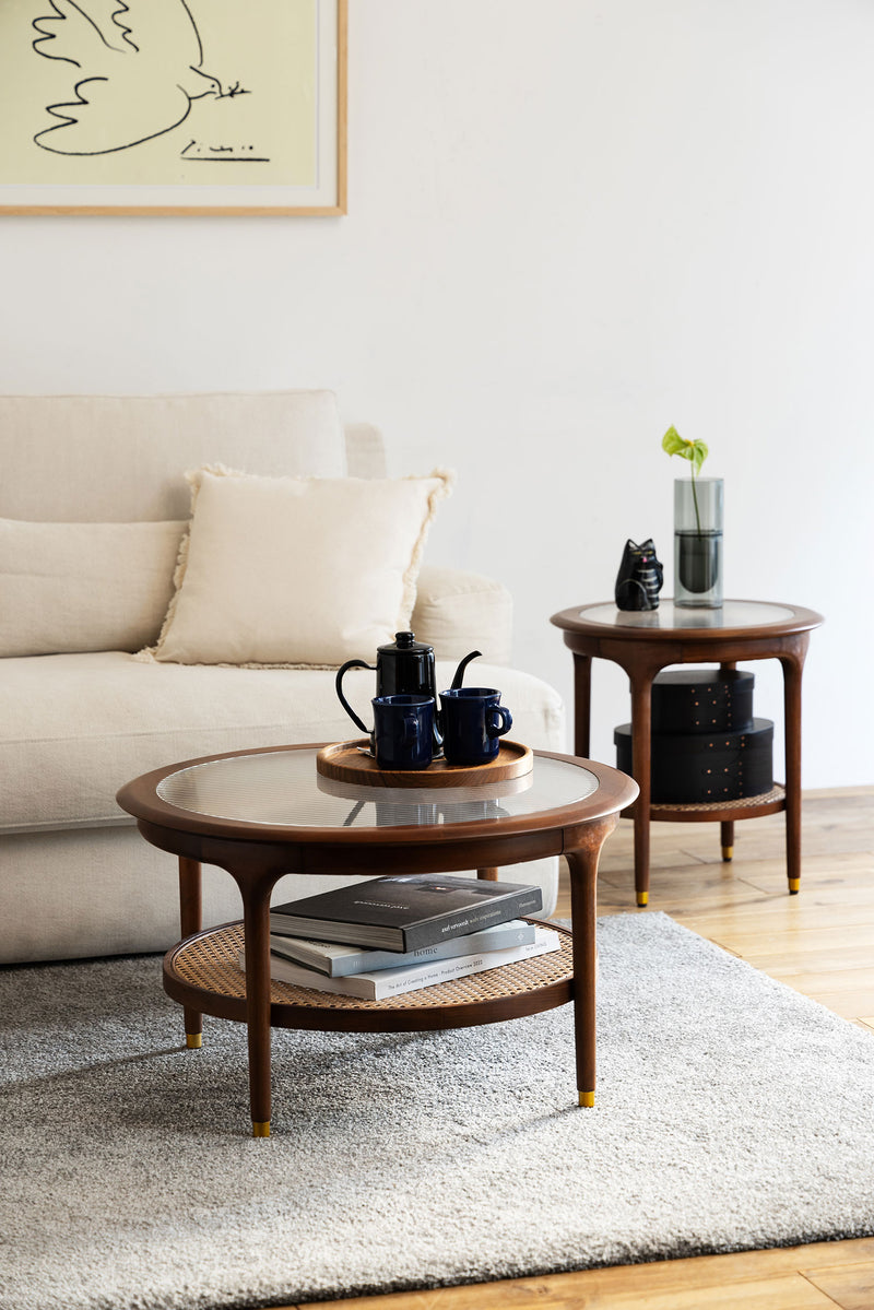 おしゃれなコーヒーテーブルは如何ですか？ XANDER DESIGNSラウンドコーヒーテーブルの魅力 – TIMELESS COMFORT