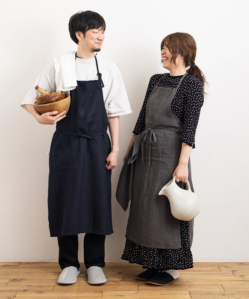 ベーシックカラーが新鮮！ Homelandのヘンプエプロン – TIMELESS COMFORT