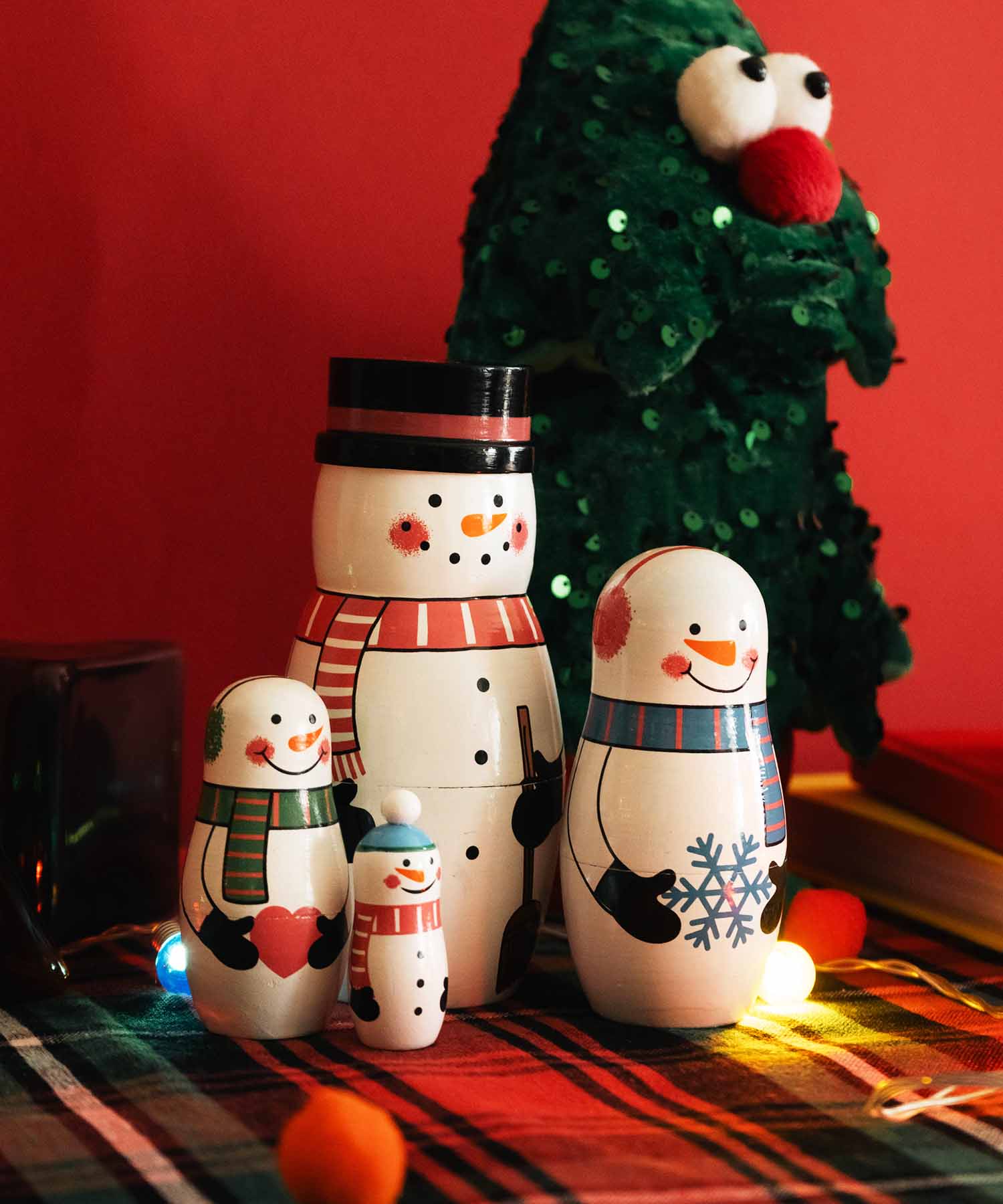 マトリョーシカ SNOWMAN FAMILY