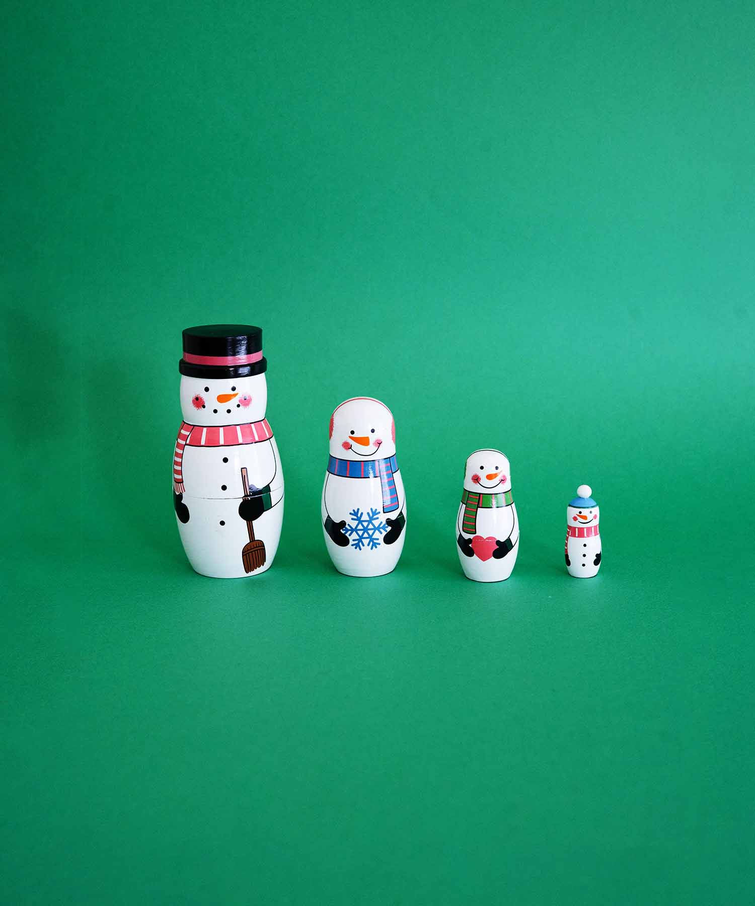 マトリョーシカ SNOWMAN FAMILY