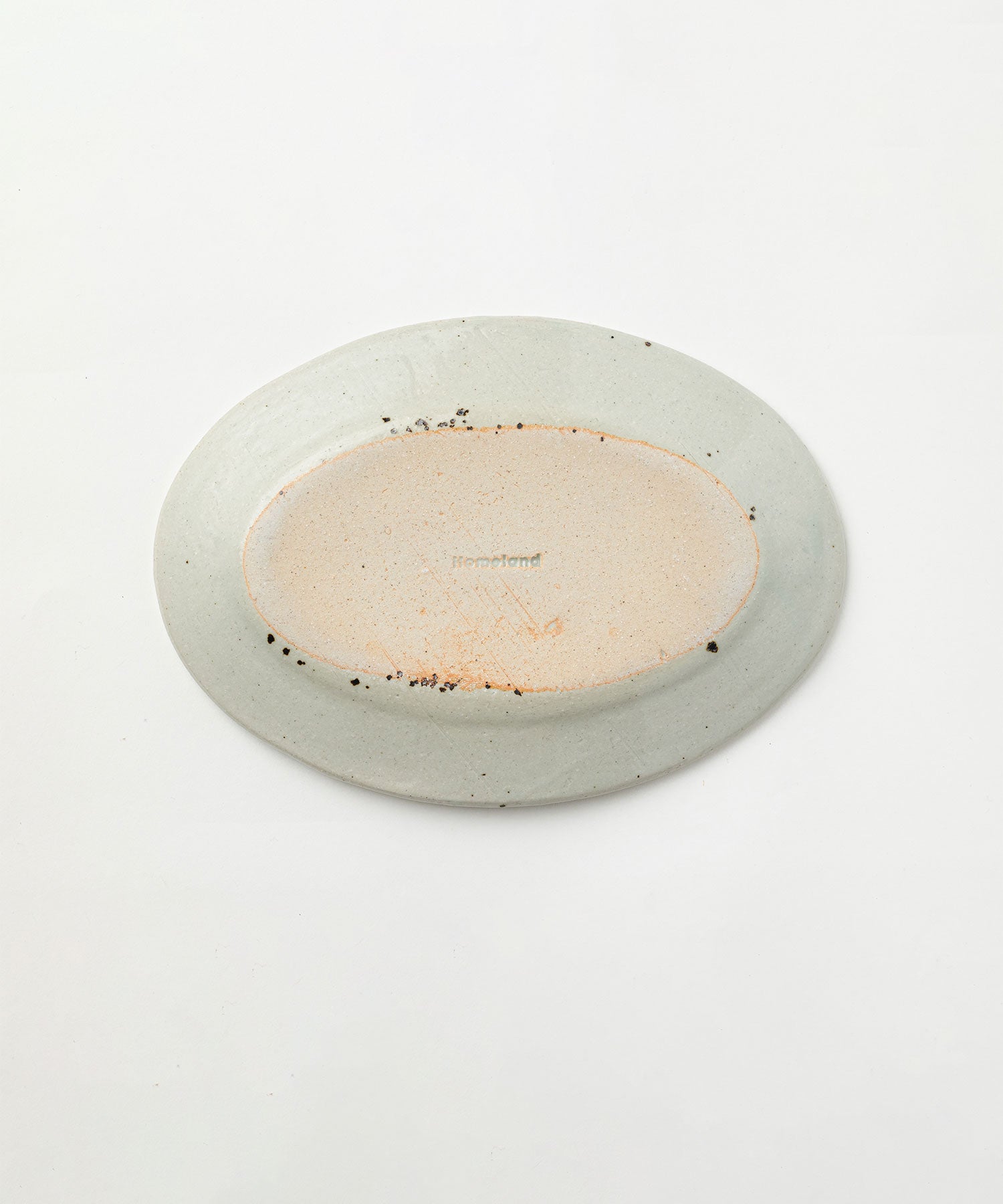 信楽焼　オーバル皿