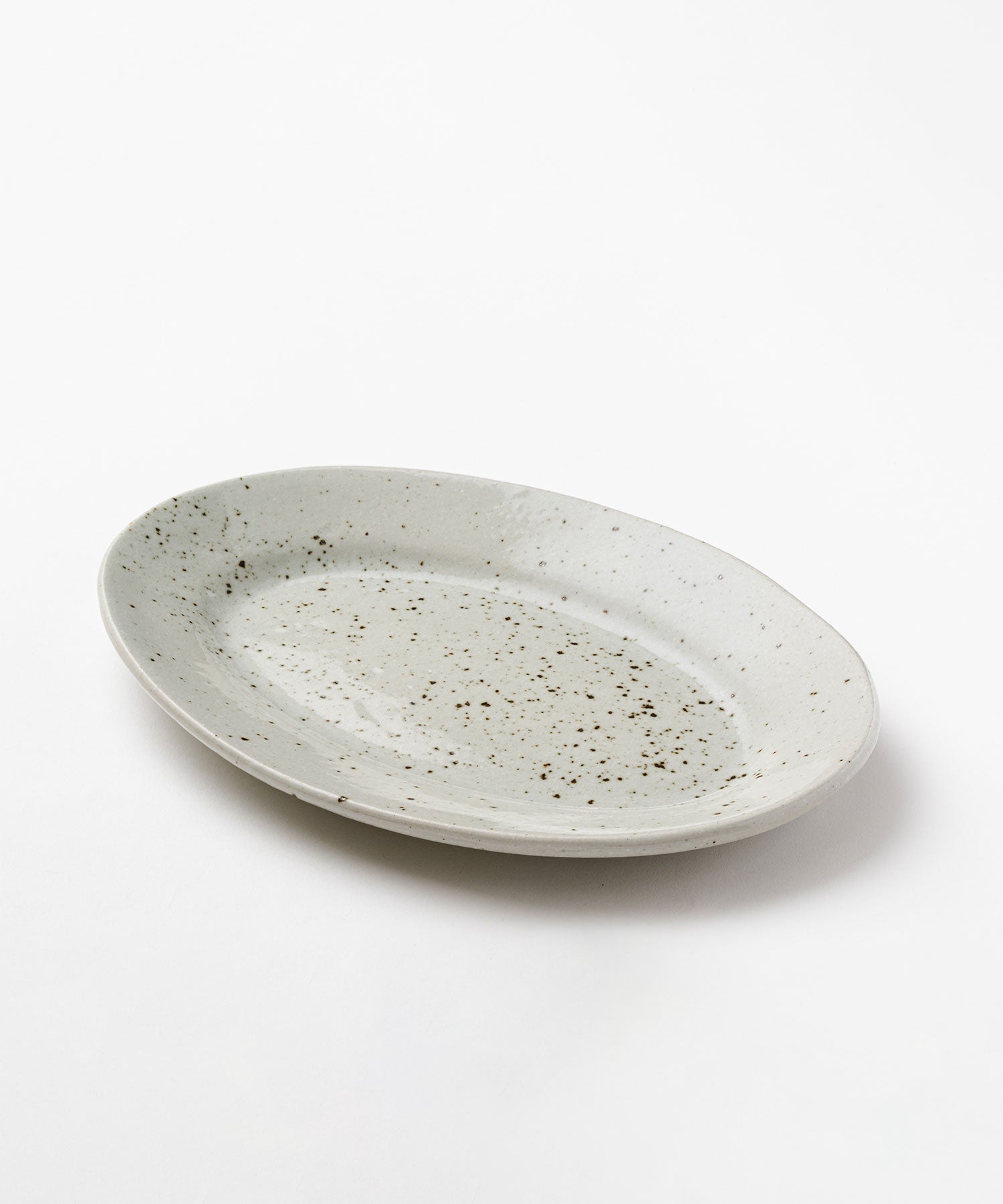 信楽焼　オーバル皿