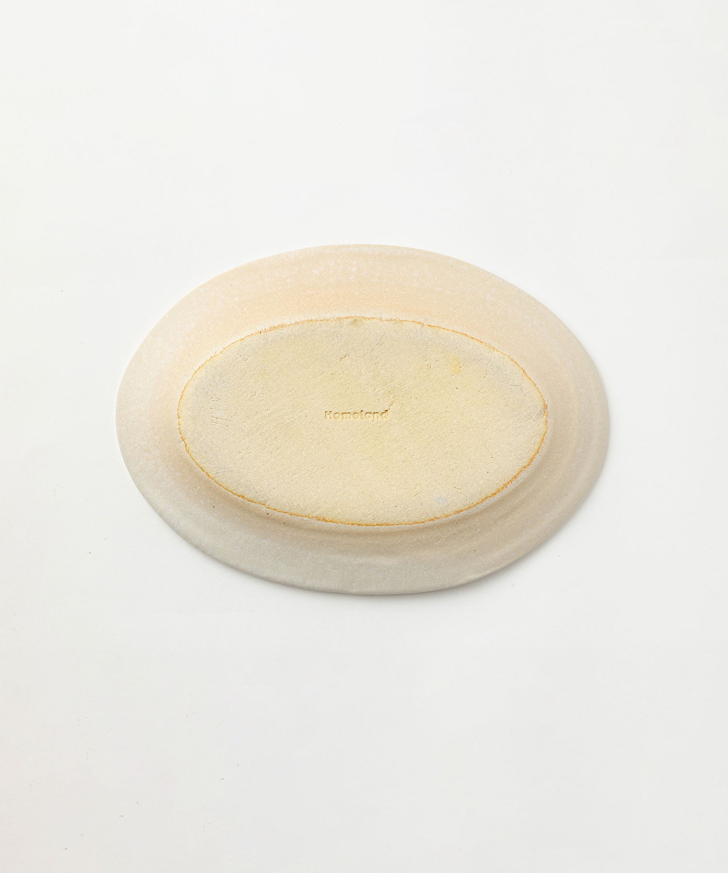 信楽焼　オーバル皿