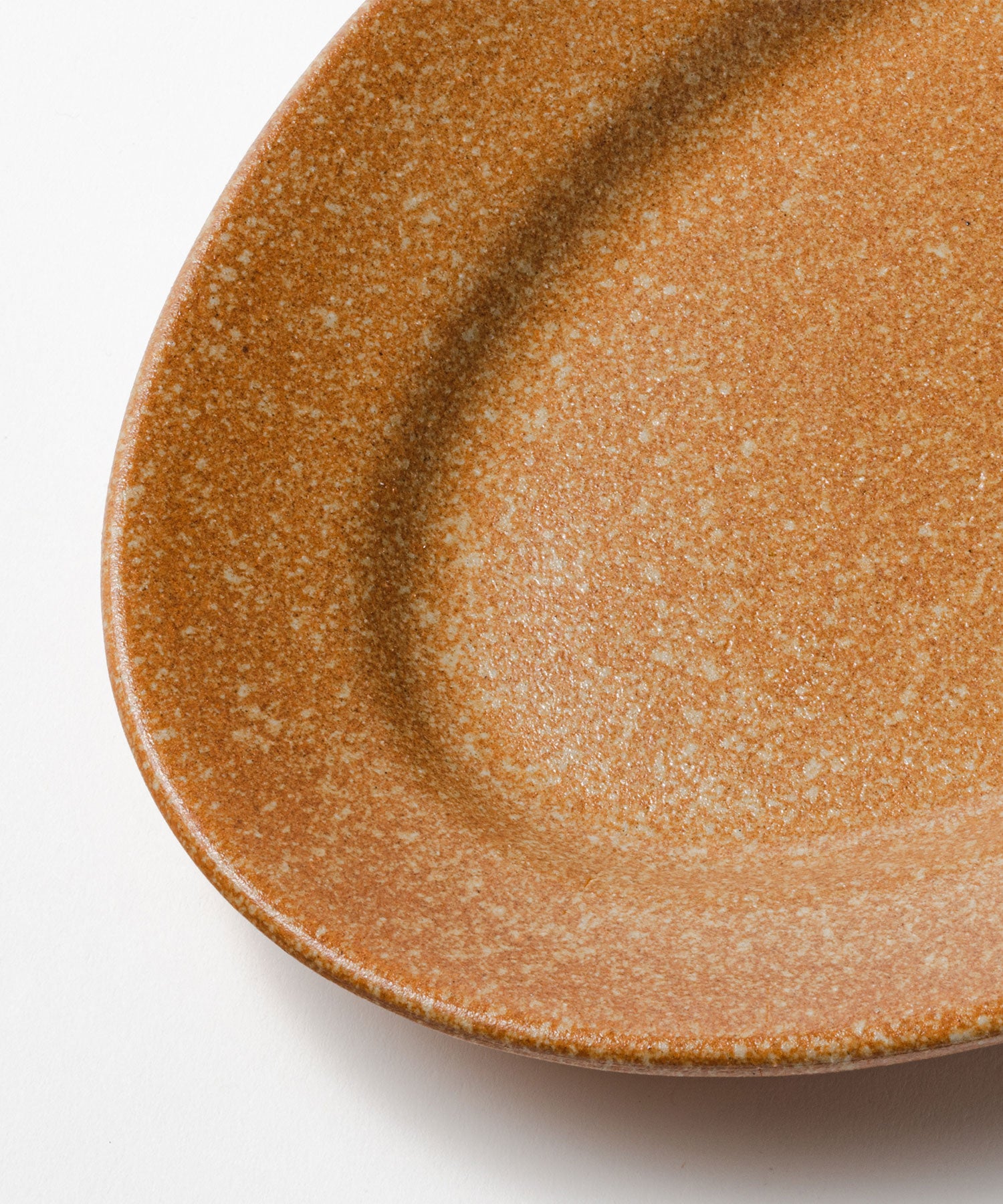 信楽焼　オーバル皿