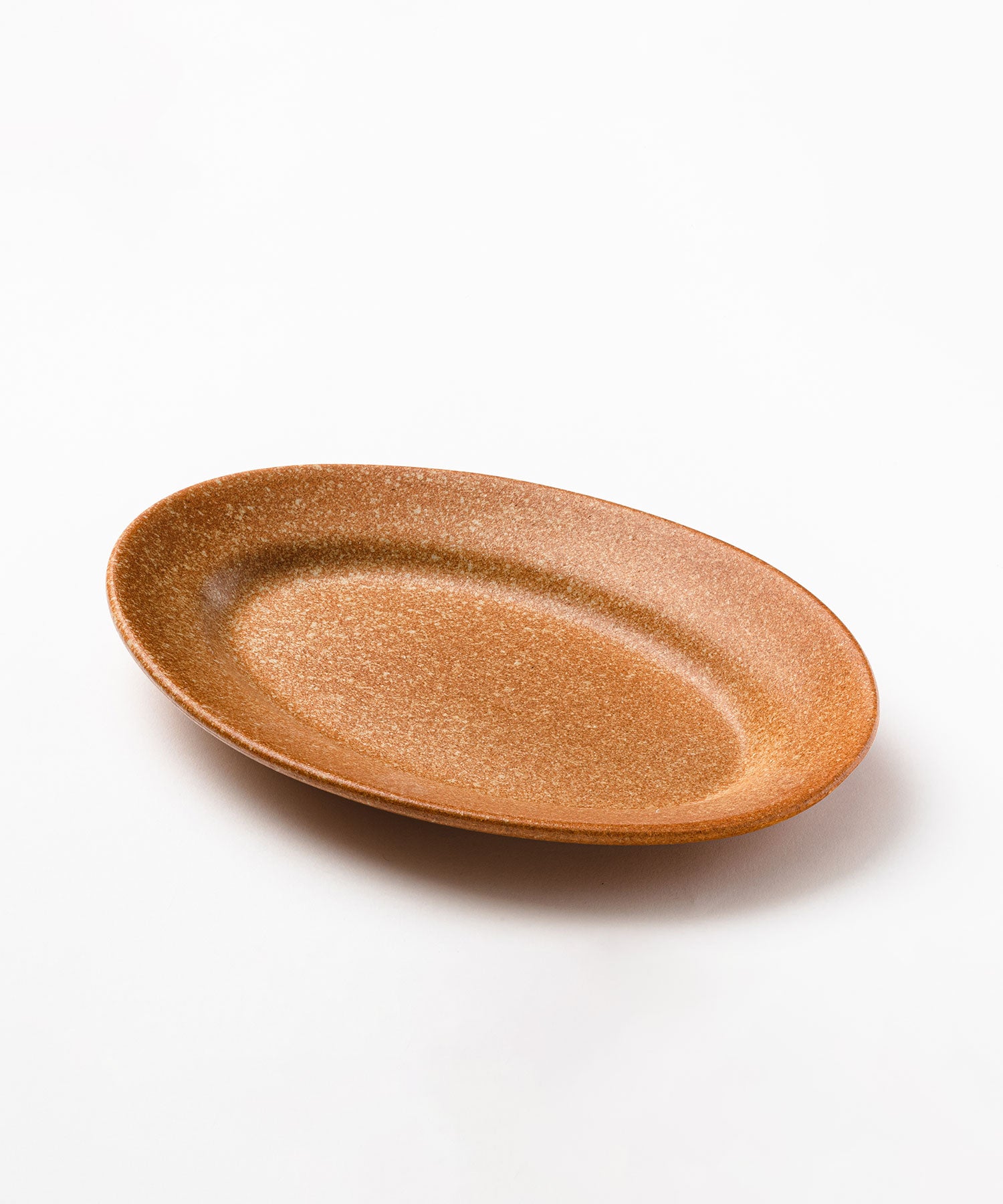 信楽焼　オーバル皿