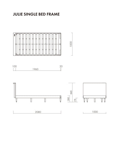 JULIE BED FRAME