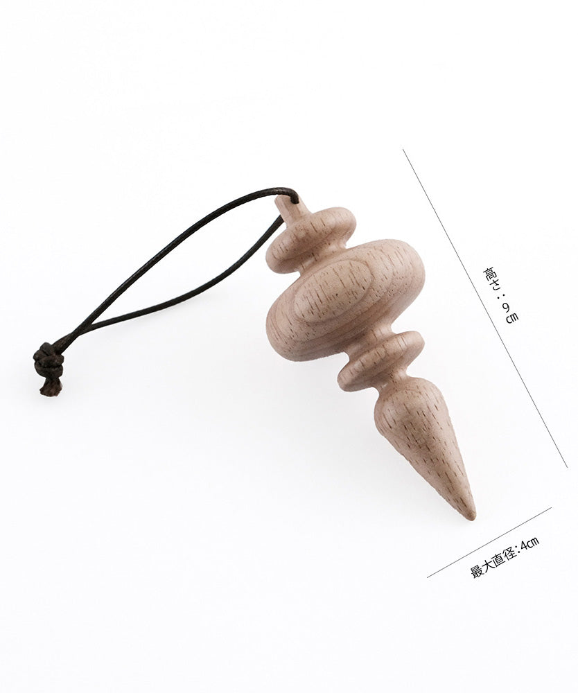 クラシックな木のオーナメント フルーティングドロップ