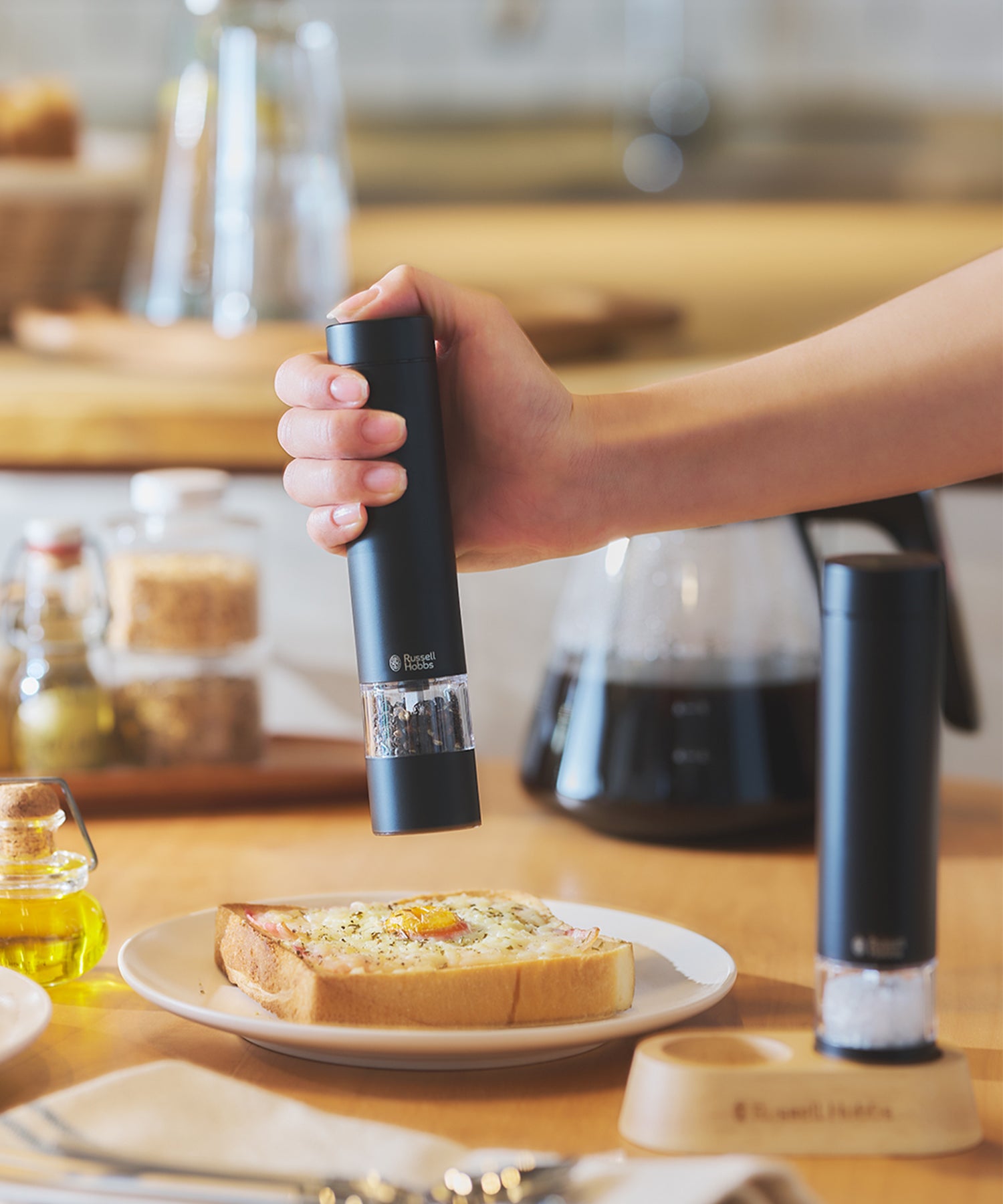 電動ミル ソルト＆ペッパー ミニ 2本セット