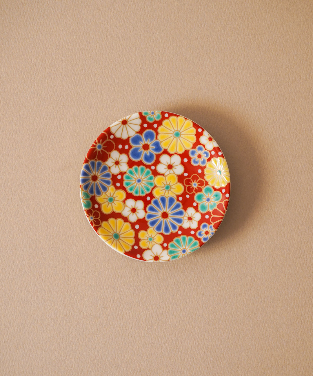 青郊窯 / 吉祥 縁起豆皿 - 九谷色絵で彩る縁起の良い小皿 – TIMELESS