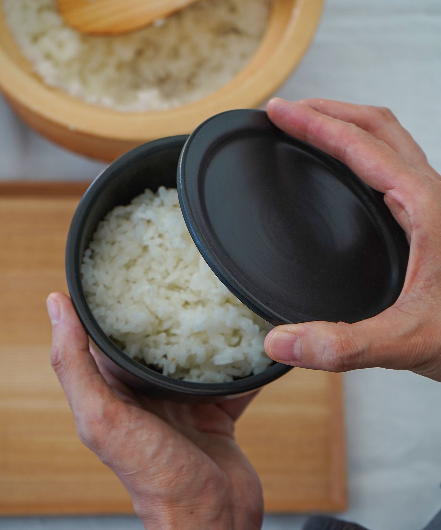 おひつ一膳 黒