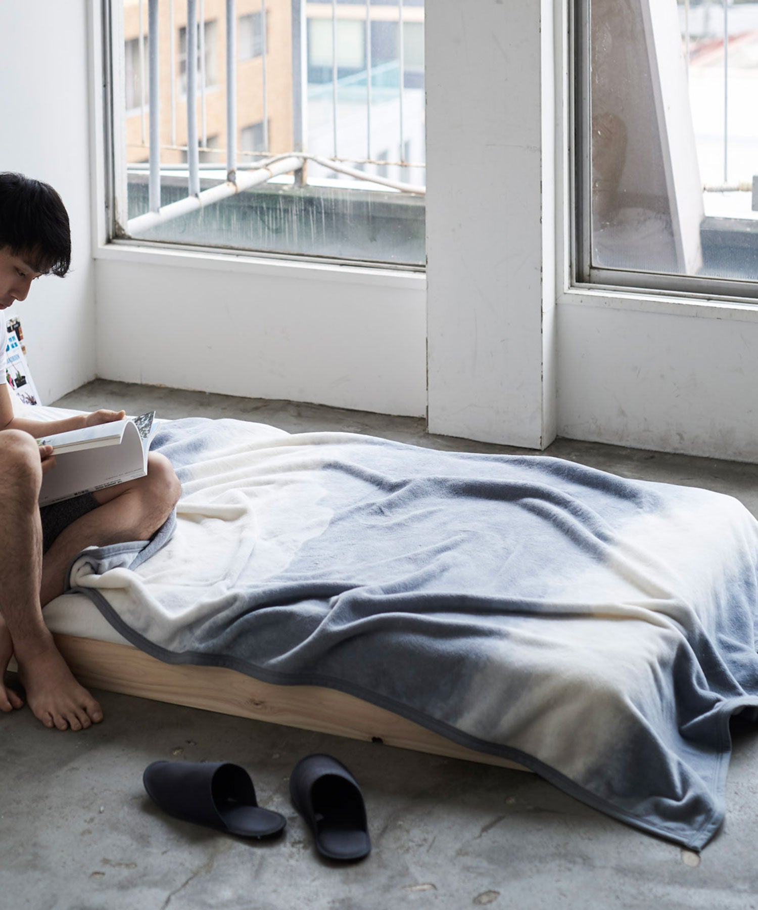 【予約・11月下旬入荷予定】FOL綿毛布 シングル