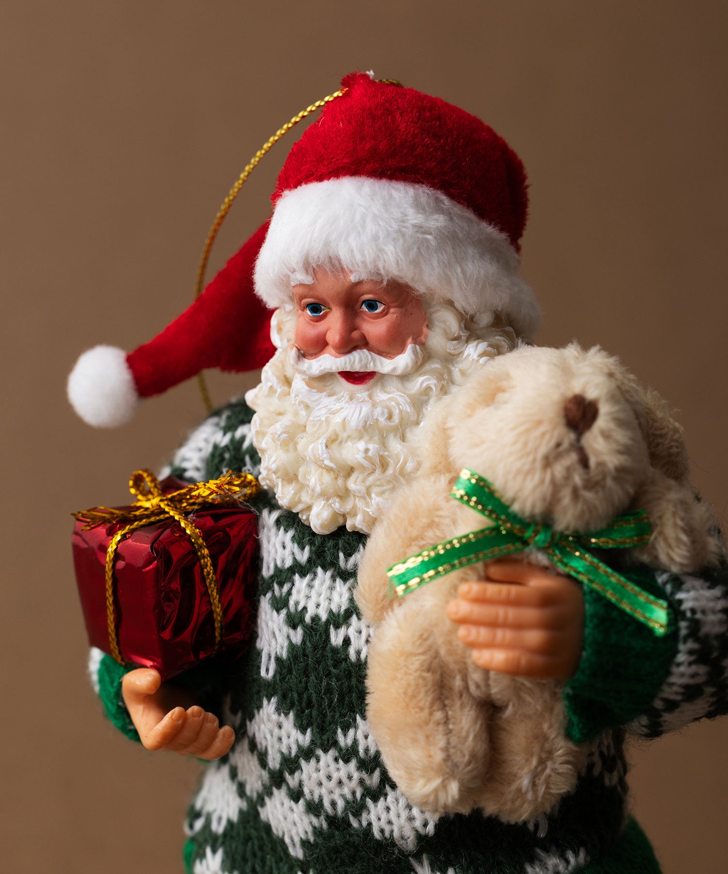 サンタオーナメント テディベア