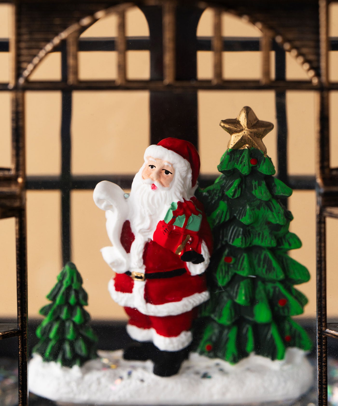 スノーイングハウスライトスタンド サンタ