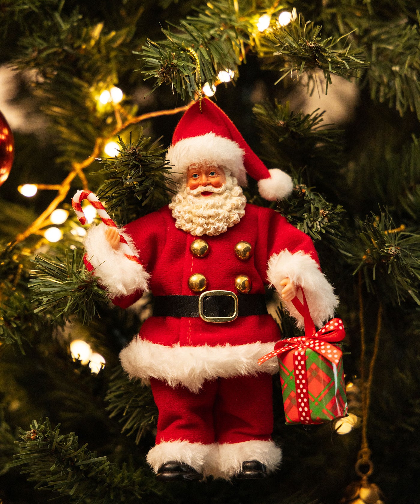 サンタオーナメント キャンディ