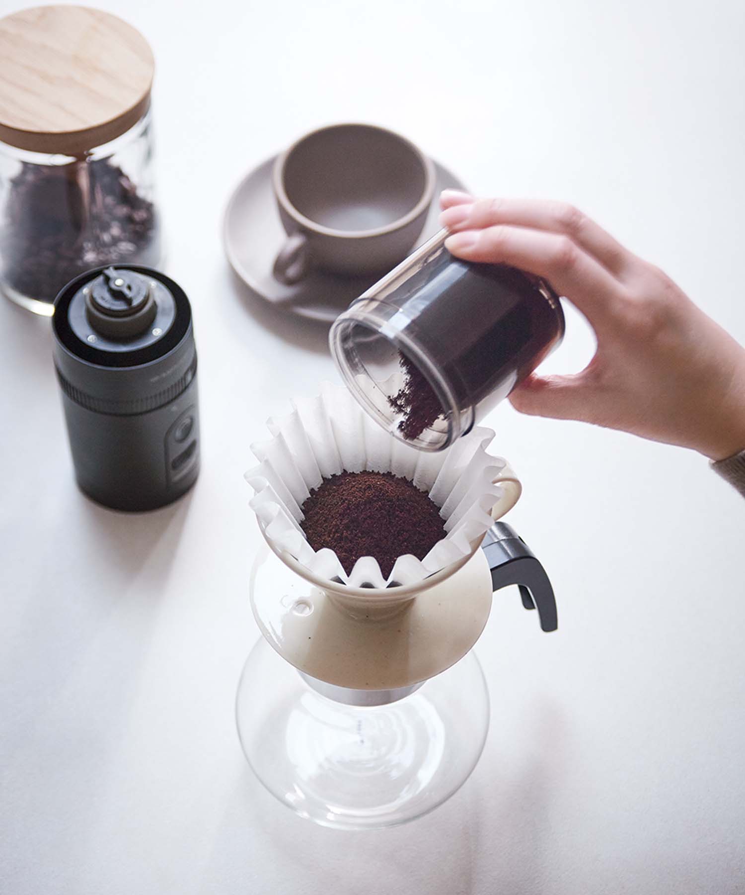 コードレスコーヒーグラインダー ブラック