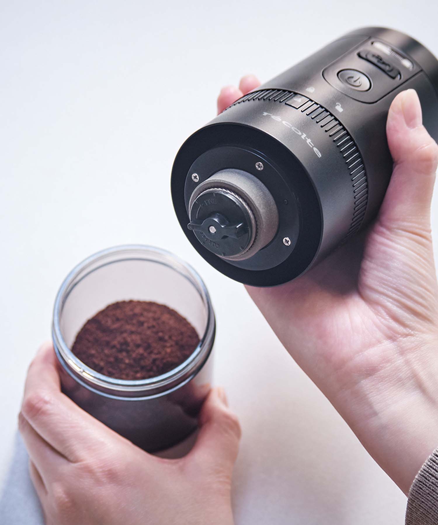 コードレスコーヒーグラインダー ブラック