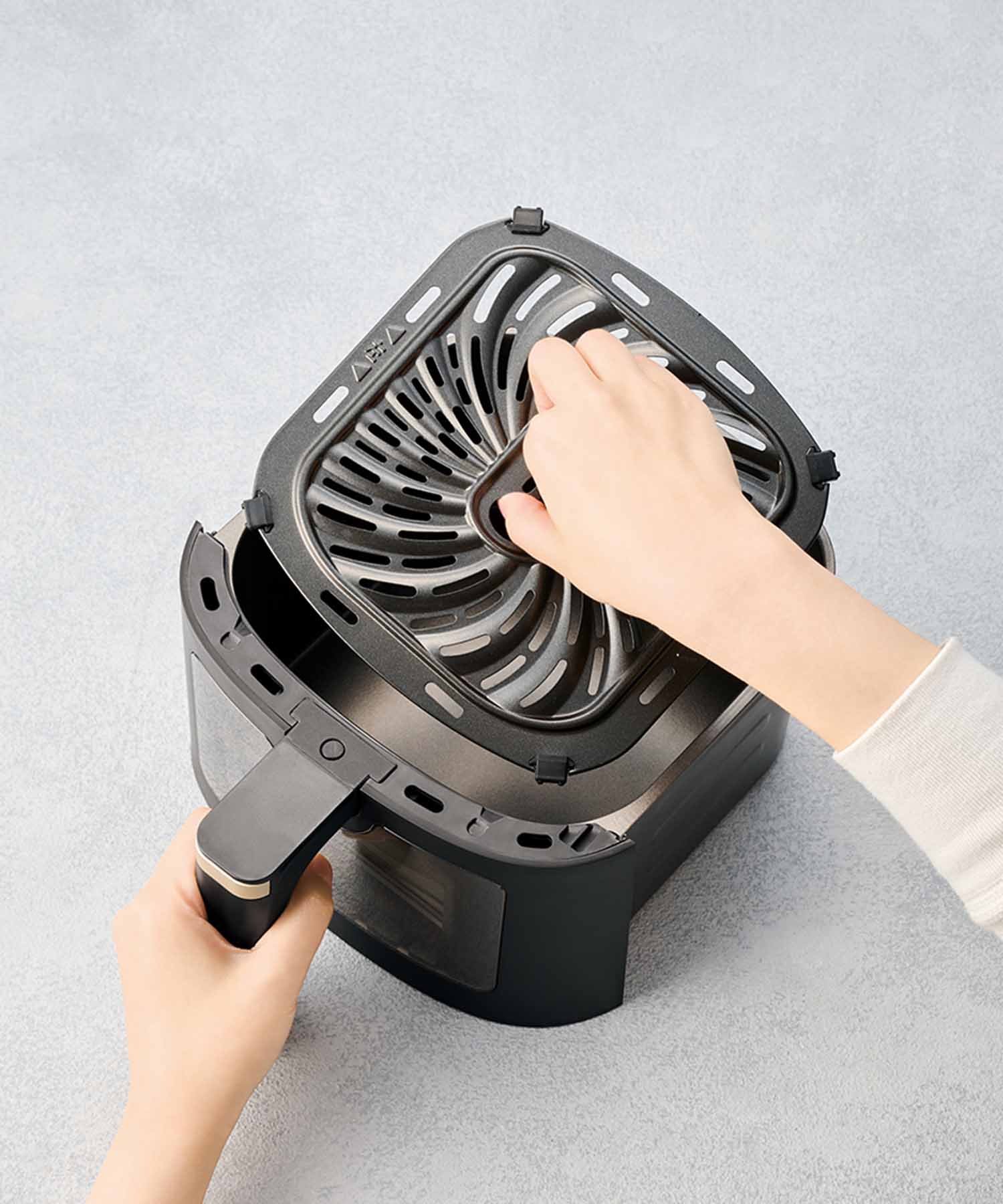 エアーオーブン 4L ナチュラルブラック