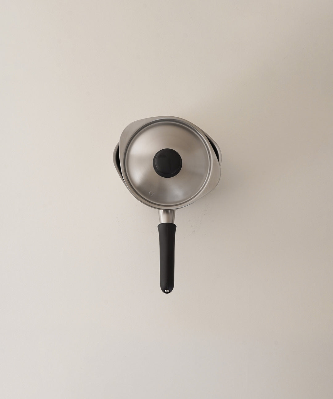 柳宗理 / ミルクパン 16cm つや消し蓋単品｜注ぎやすさを追求した高