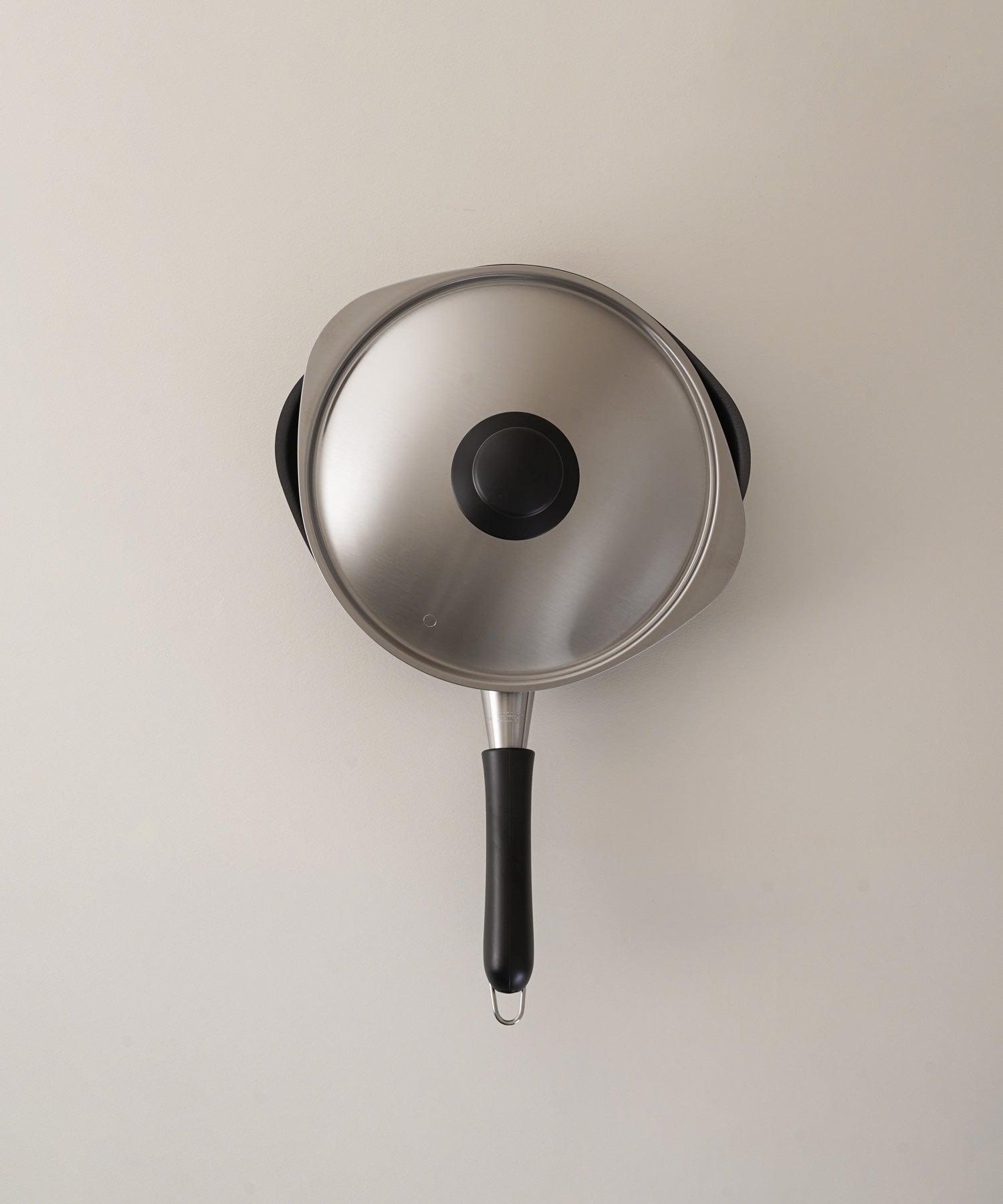 ダブルファイバーライン窒化加工フライパン 蓋付き