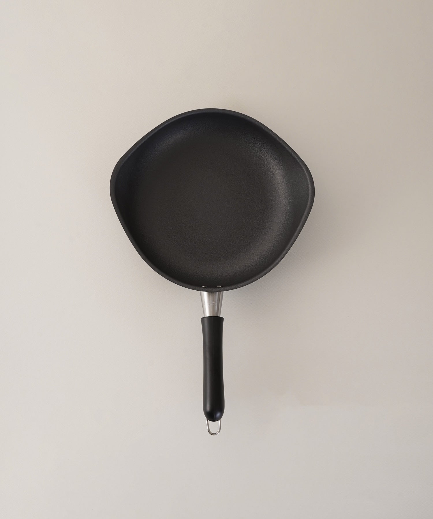 ダブルファイバーライン窒化加工フライパン 蓋付き