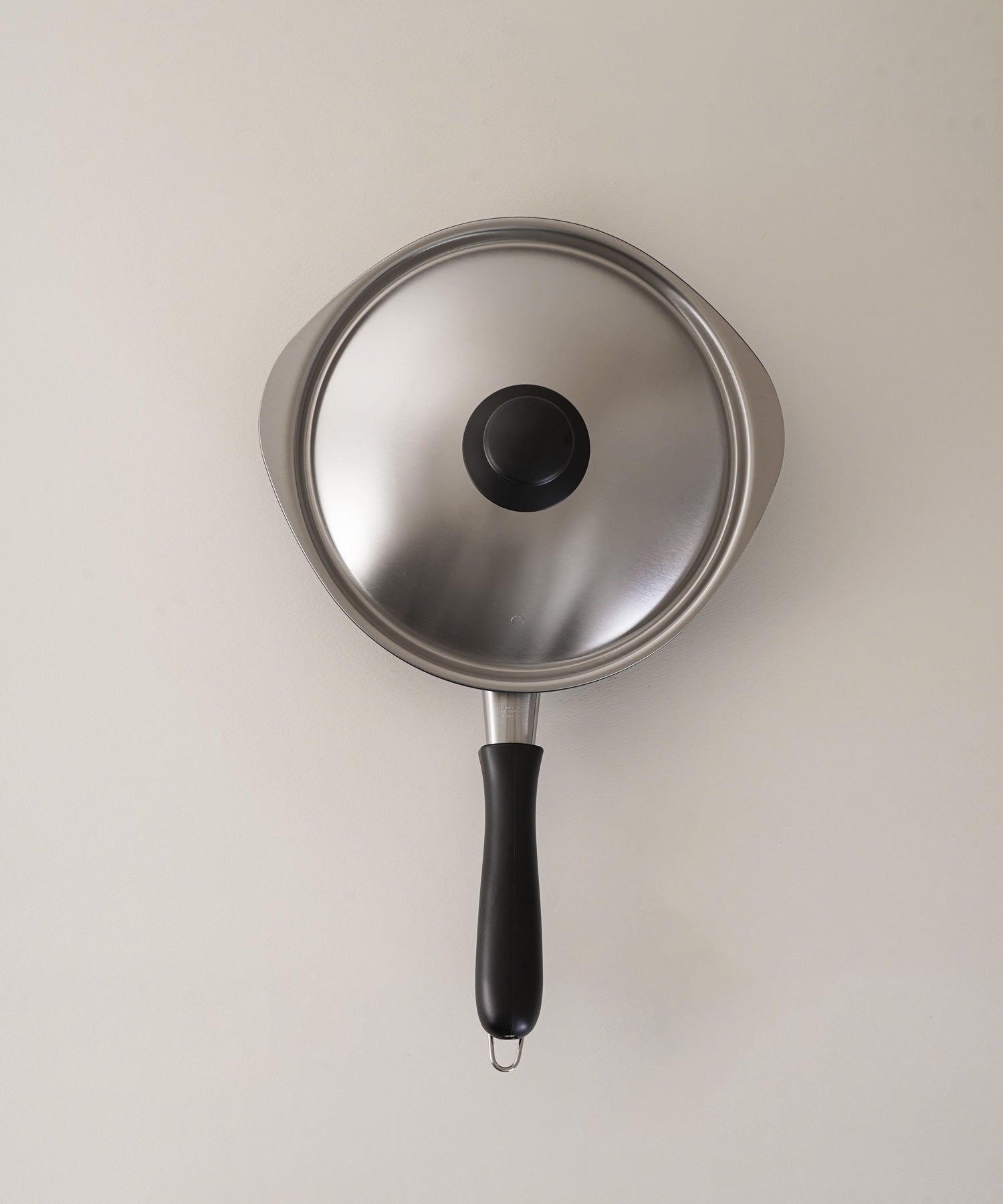 ダブルファイバーライン窒化加工フライパン 蓋付き