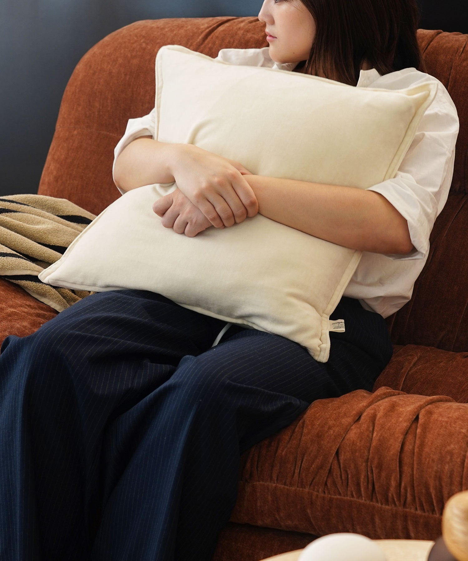 ビンテージベルベット クッションカバー