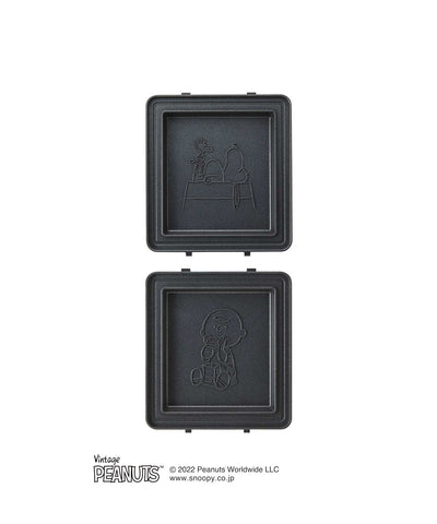 【OUTLET商品※箱色褪せあり】BRUNO（ブルーノ）PEANUTSグリルサンドメーカー　シングル