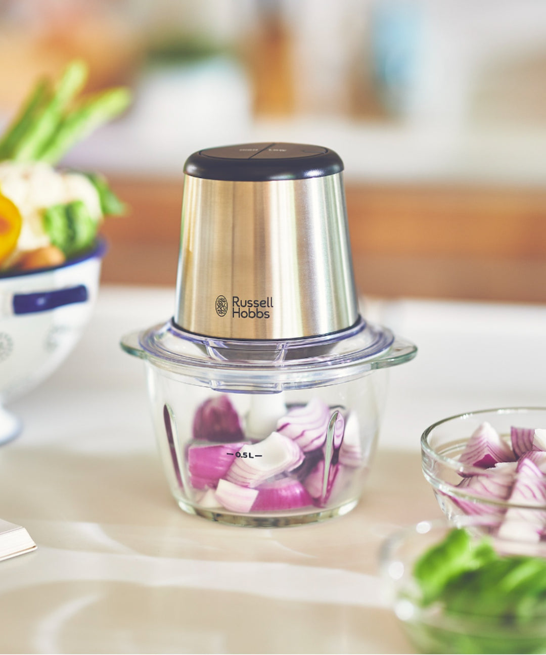 Russell Hobbs Four-blade ミニチョッパー Russell Hobbs｜4ブレードミニチョッパー フードプロセッサー