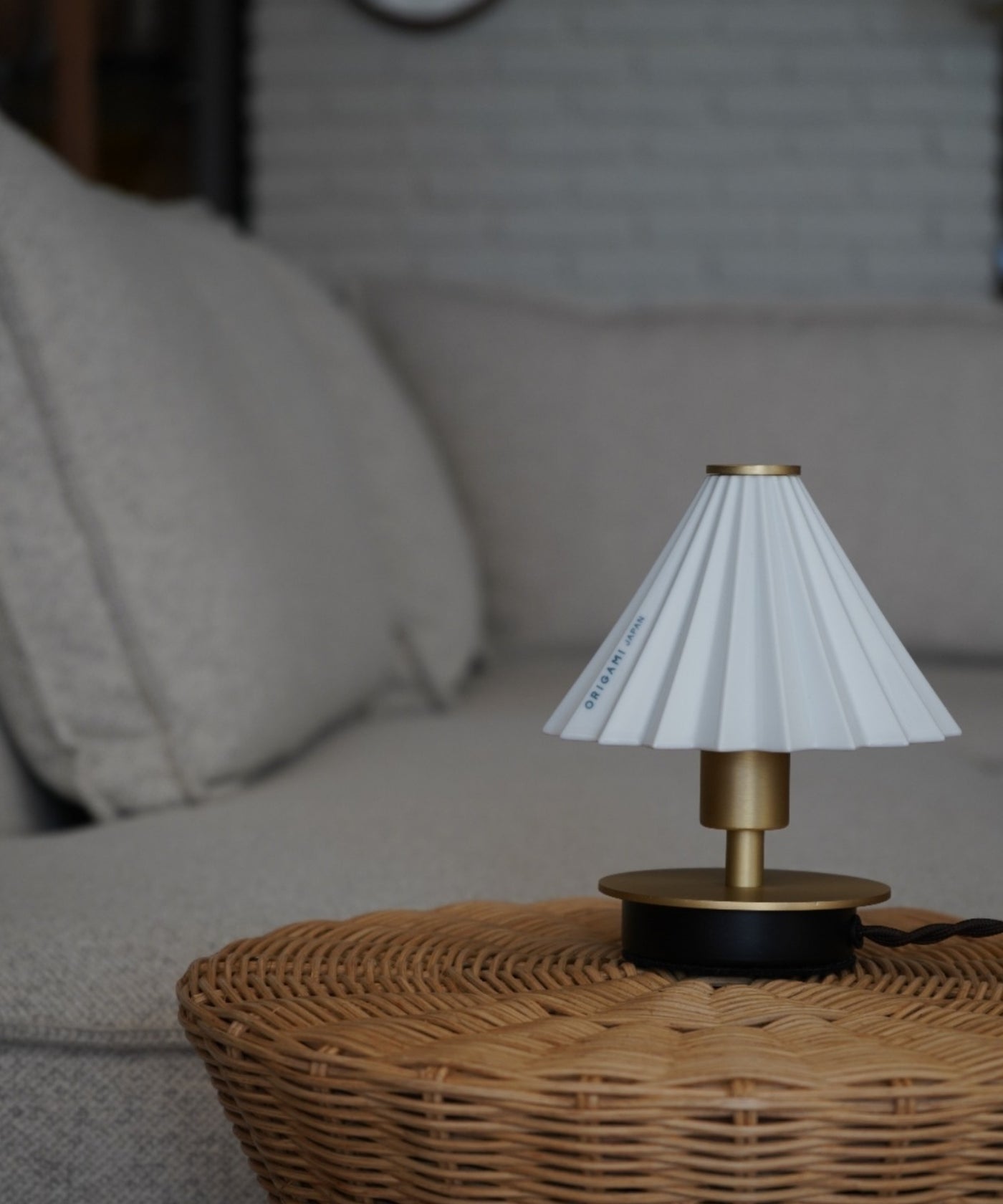 【期間限定】【受注】ORIGAMI LAMP　テーブルランプミニ