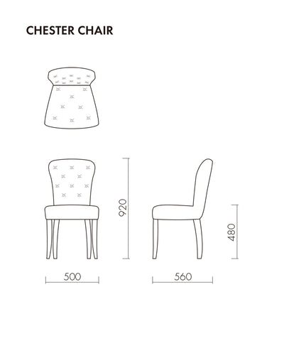 【HALO（ハロー）】 CHESTER CHAIR