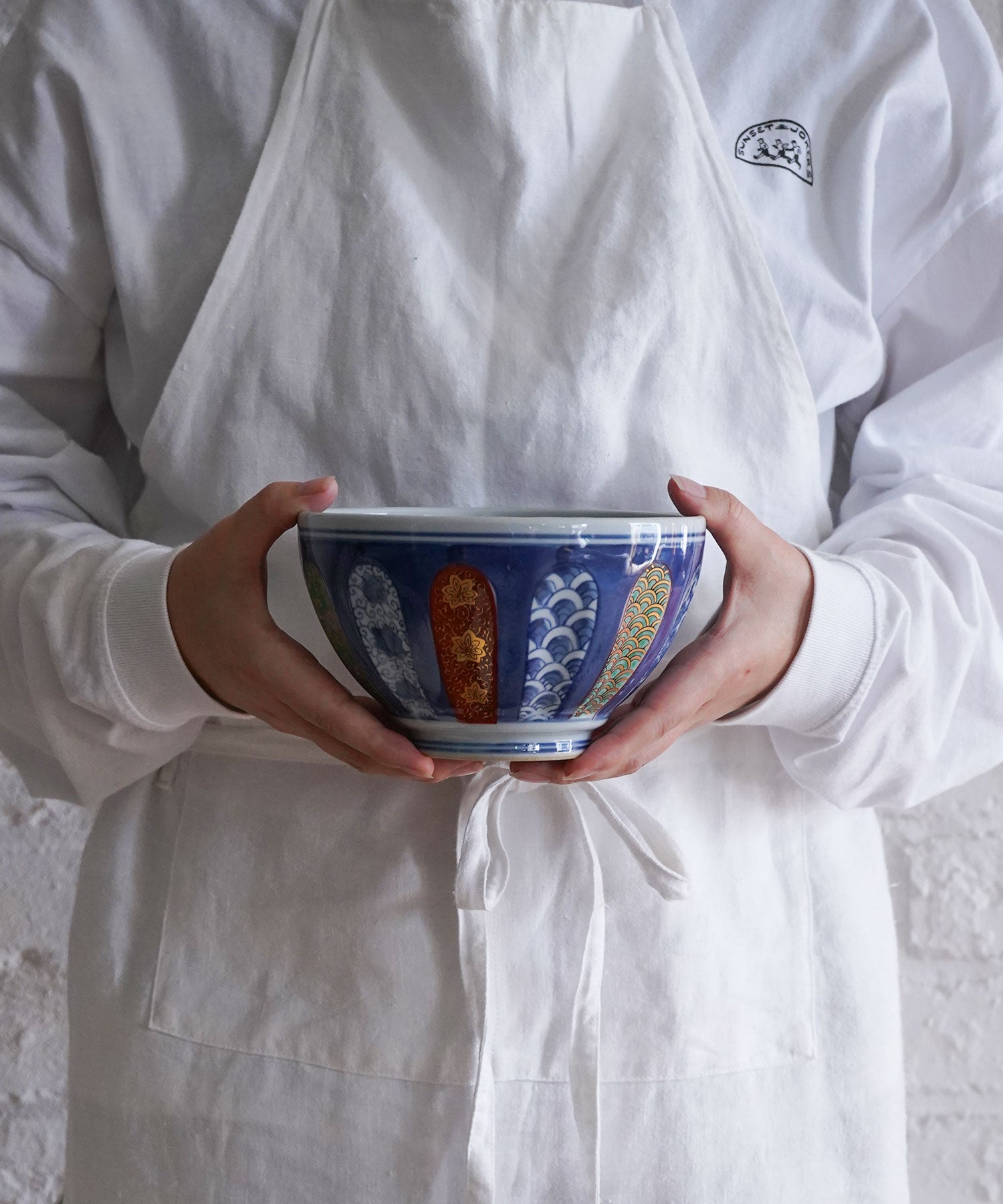 菊彫り吉祥紋5寸丼