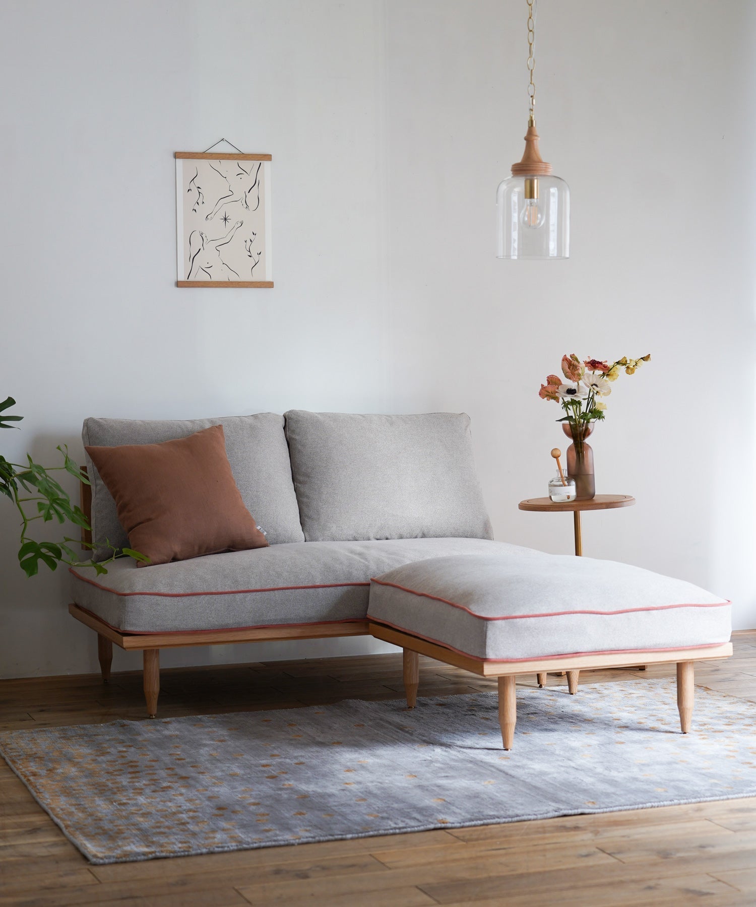 組み合わせと配置次第で様々なスタイルが作れます。