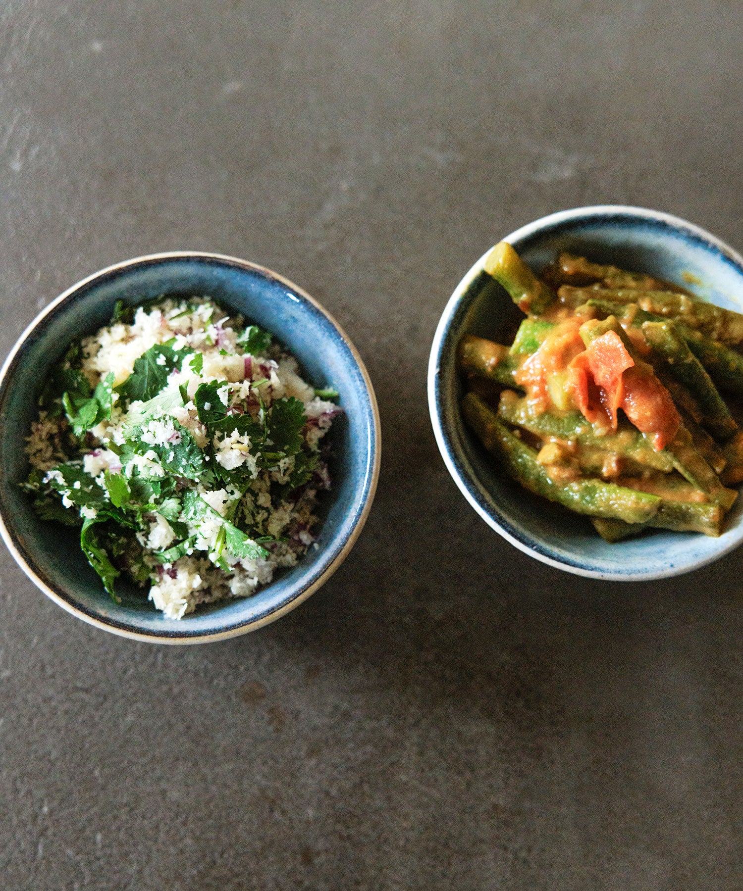 信楽焼 小鉢　青萩