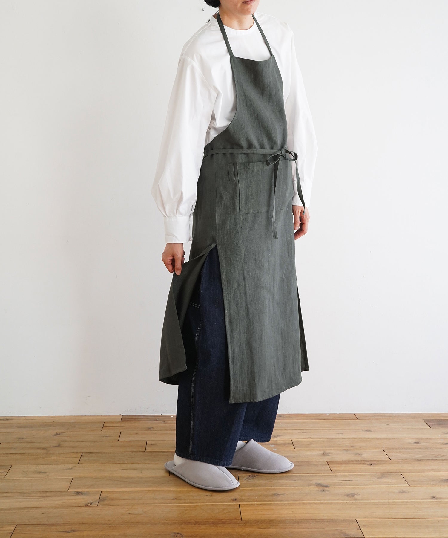 ヘンプエプロンW （ワイド）