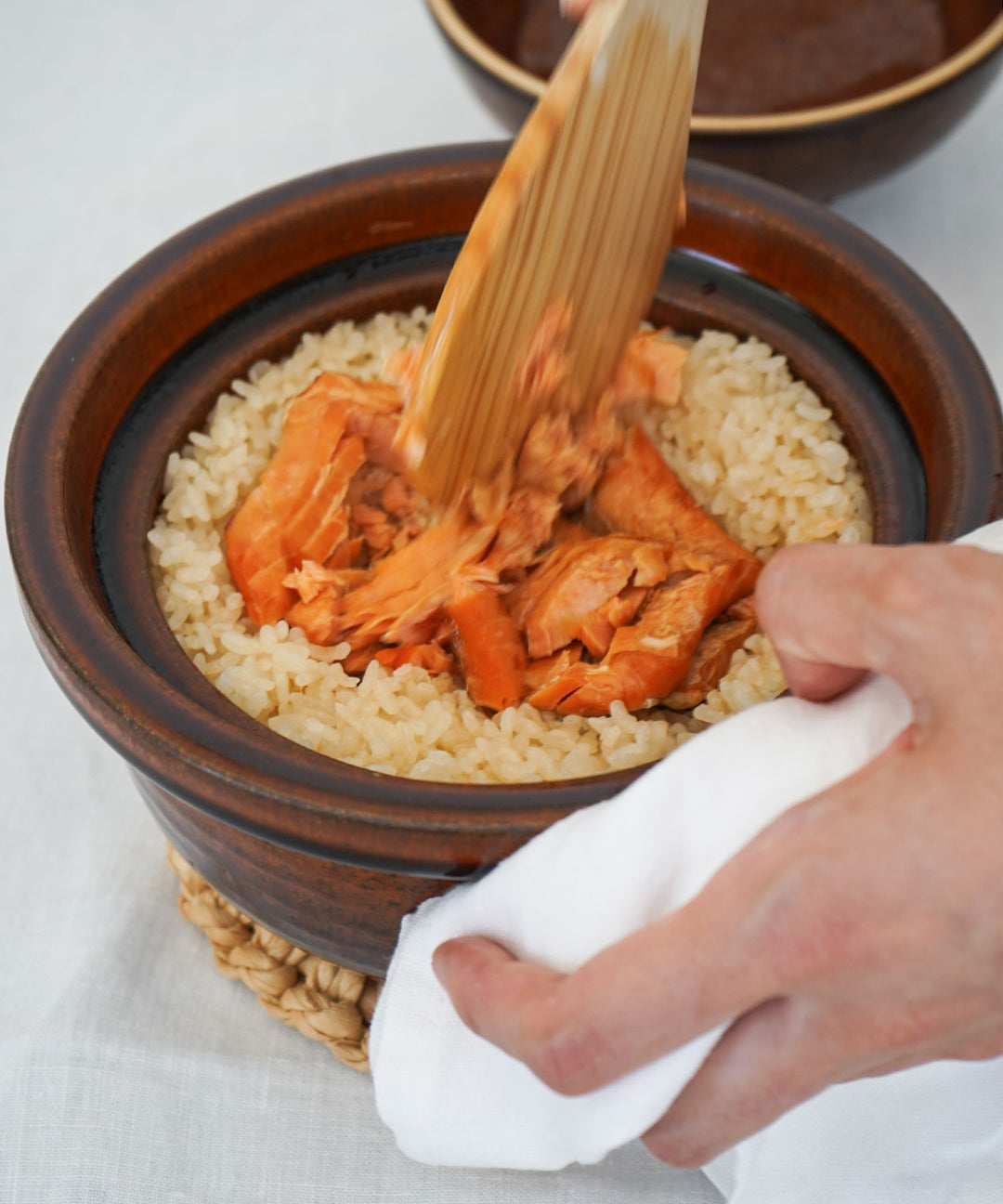 land 米炊き釜　土鍋大サイズ Homeland（ホームランド）信楽焼 米炊き釜 土鍋 日本製