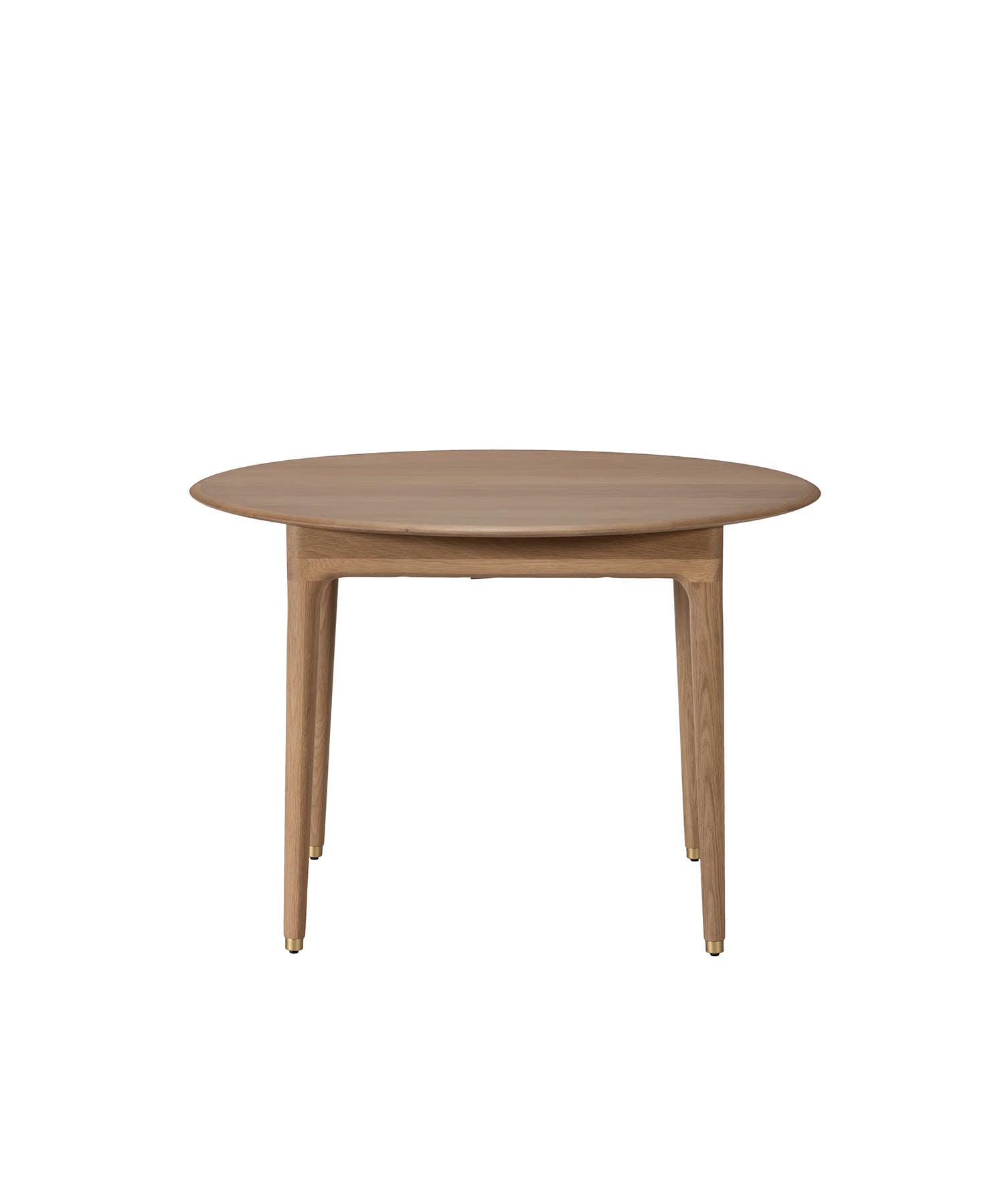 JULIE ROUND EXTENSION DINING TABLE WHITE OAK